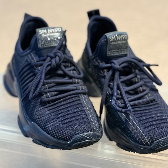 Steve Madden Other - Navy Blue Athletic Sneakers